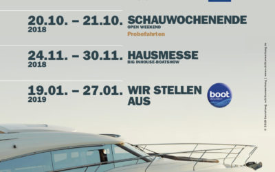 Bootsmessen und Hausmessen 2018 und 2019 bei Bootepfister